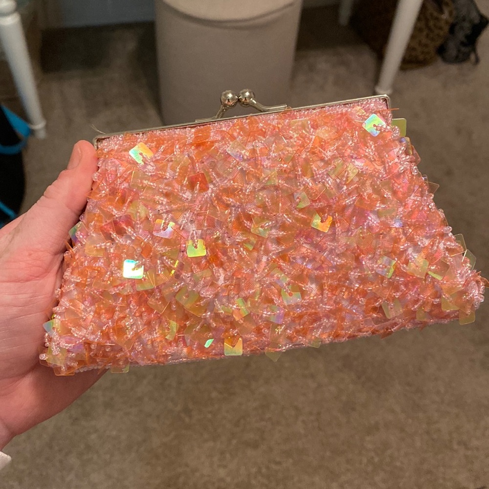 NWT Pink Clutch